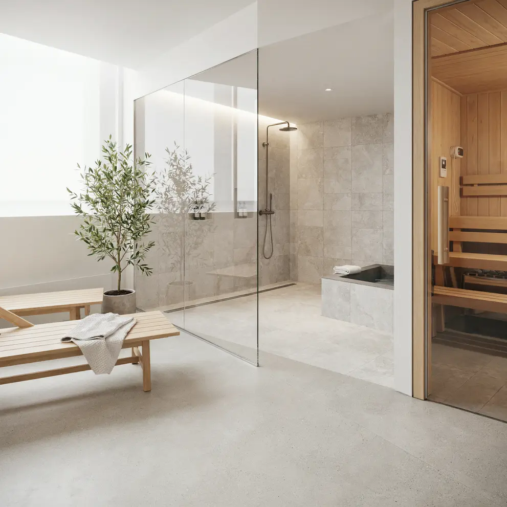 bygga relaxavdelning spa anlaggning eskilstuna