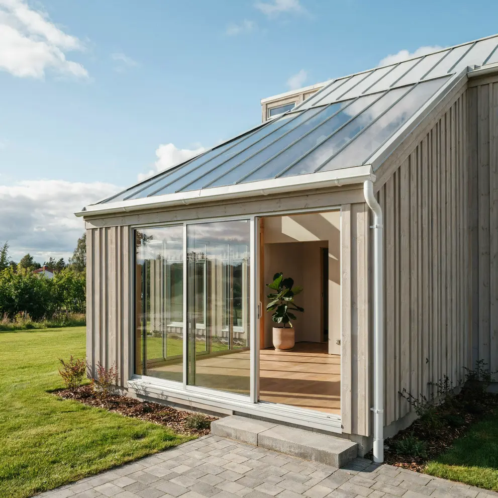 bygga uterum inglasad veranda eskilstuna sormland